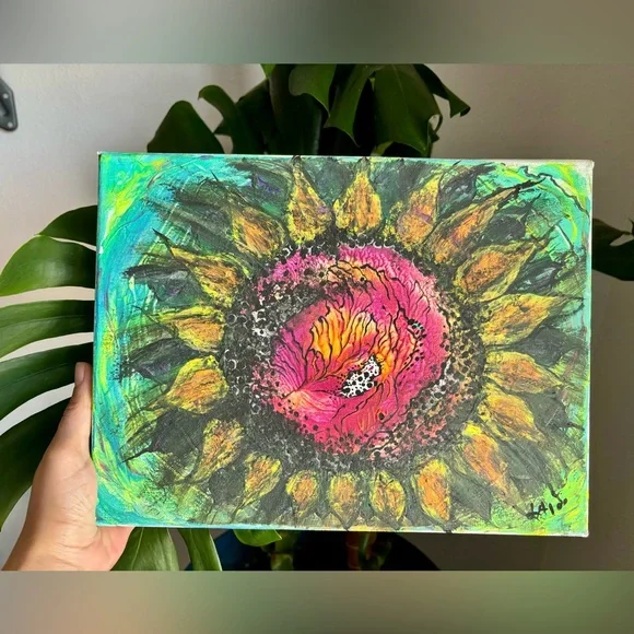 Sunflower Artwork - Picture 2 of 3